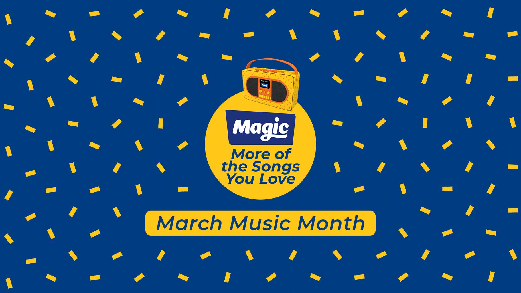 March Music Month on Magic Radio Music Magic Radio